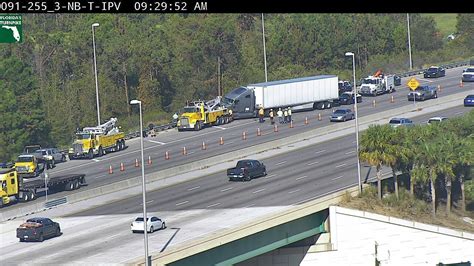 Rollover crash on southbound Florida Turnpike in Cutler Bay causes traffic delays